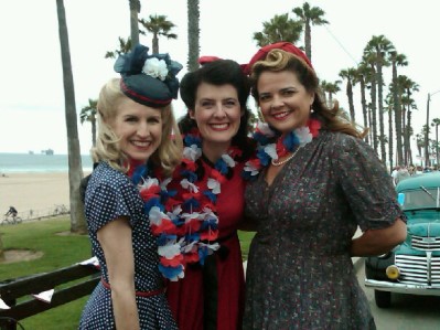 The Girls at Huntington Beach 4th of July Parade 2011
